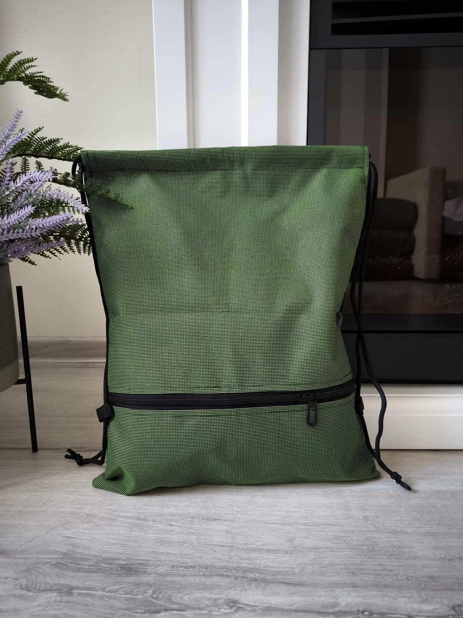 Foldable Drawstring Backpack, Lightweight, Simple and Fashionable Sports Backpack, Unisex Beauty World Shop