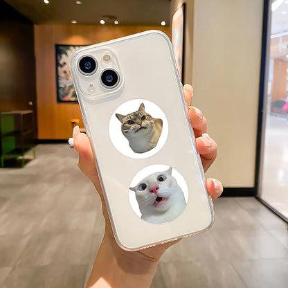 100pcs/500pcs Cartoon Meme Cat Stickers For School Reward Stickers Classroom Decor Encouragement Sticker For Student Teacher Beauty World Shop