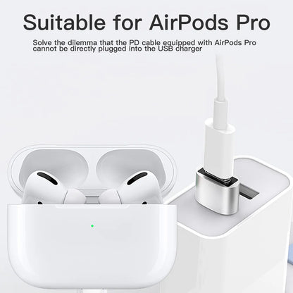 2Pcs USB To Type C OTG Adapter USB USB-C Male To Micro USB Type-c Female Converter For Macbook Samsung S20 USBC OTG Connector Beauty World Shop