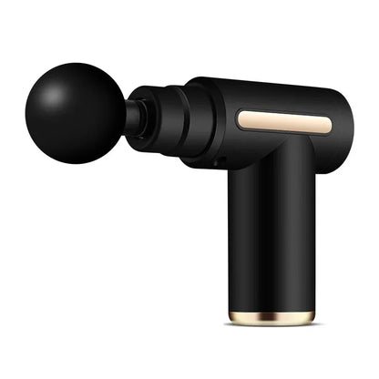 Portable Button Fascia Gun Deep Tissue Massage Mini Lightweight and Adjustable Speed Massage Equipment Suitable for the Body Beauty Fashion