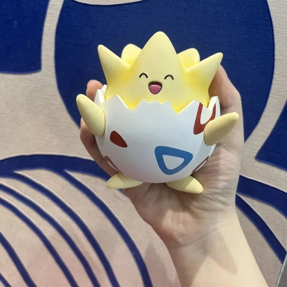 Kawaii Pokemon Happy Togepi Anime Figure Car Desktop Ornament Cute Model Doll Boys And Girls Toys Surprise Gift Collectible Beauty World Shop