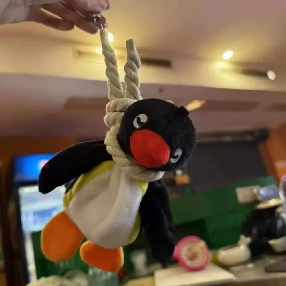 16cm Lovely Penguin Plush Keychain Cute Penguin Doll Backpack Pendant Creative Animal Doll Keychain Girls Women Bag Accessories Beauty Trend Shop