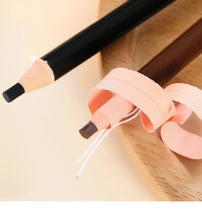 5pcs Professional Microblading Pencil Permanent Eyebrow Pencil Tattoo Waterproof Art Tint Makeup Eye Brow Pen Enhancers Cosmetic Beauty Trend Shop