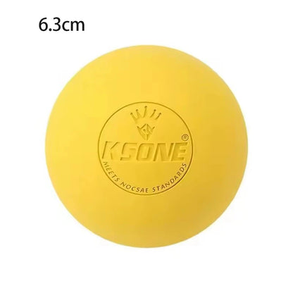 Rubber Fascia Massage Ball Lacrosse Balls Yoga Fitness Exerciser Deep Tissue Muscle Relaxation Foot Back Shoulder Healt Care Beauty World Shop