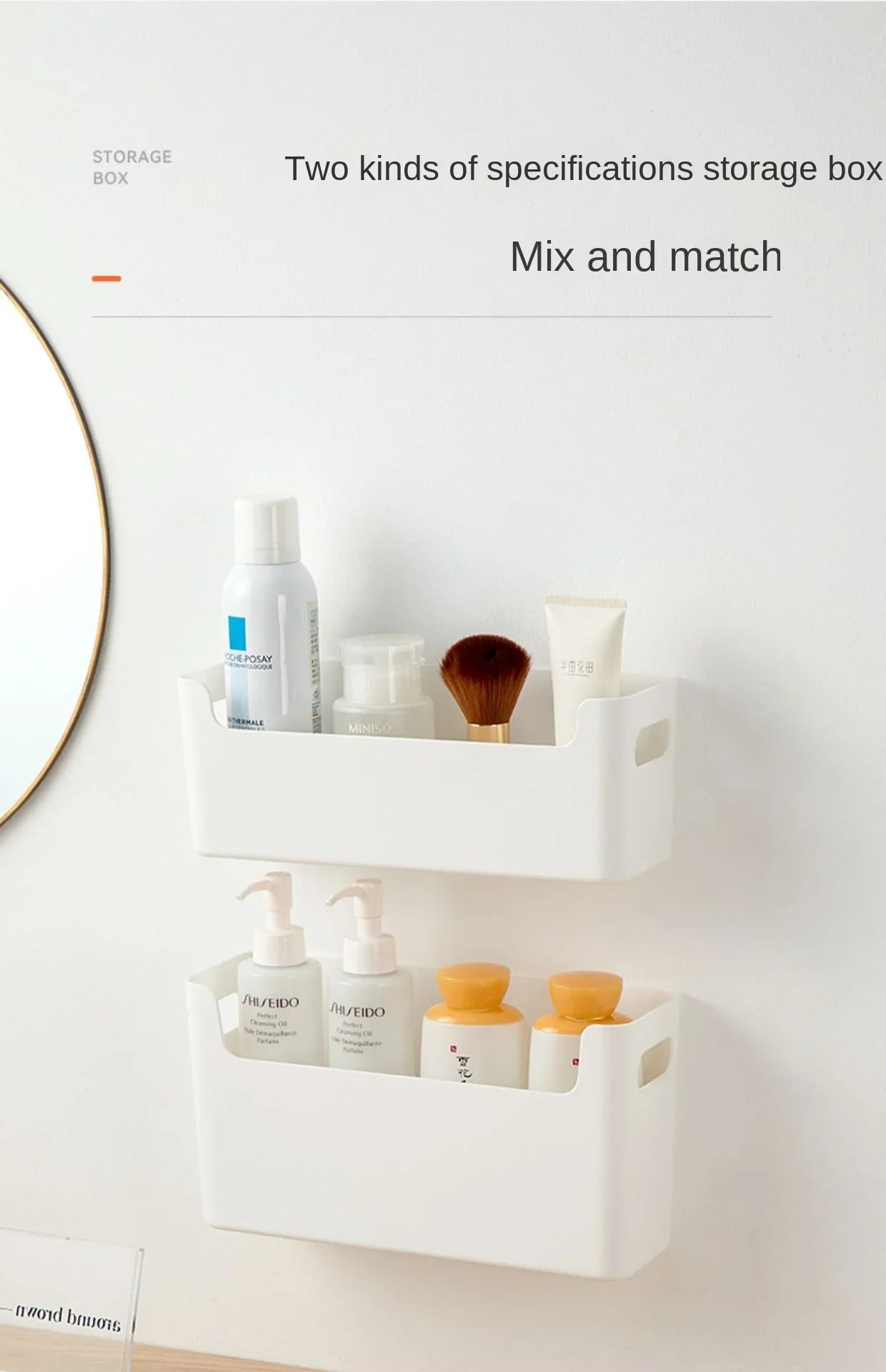 Non Perforated Cling Film Rack Inside Cabinet Wall Shelf Shelves Spice Rack Dish Drying Rack Cabinet Door Organiser for Kitchen Beauty World Shop