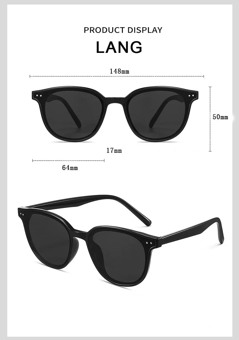 SZTZX New Trend Sunglasses For Women And Men Simple Design Decorative Glasses Car Driving Eyewear Unisex Sun Glasses UV400 Beauty World Shop