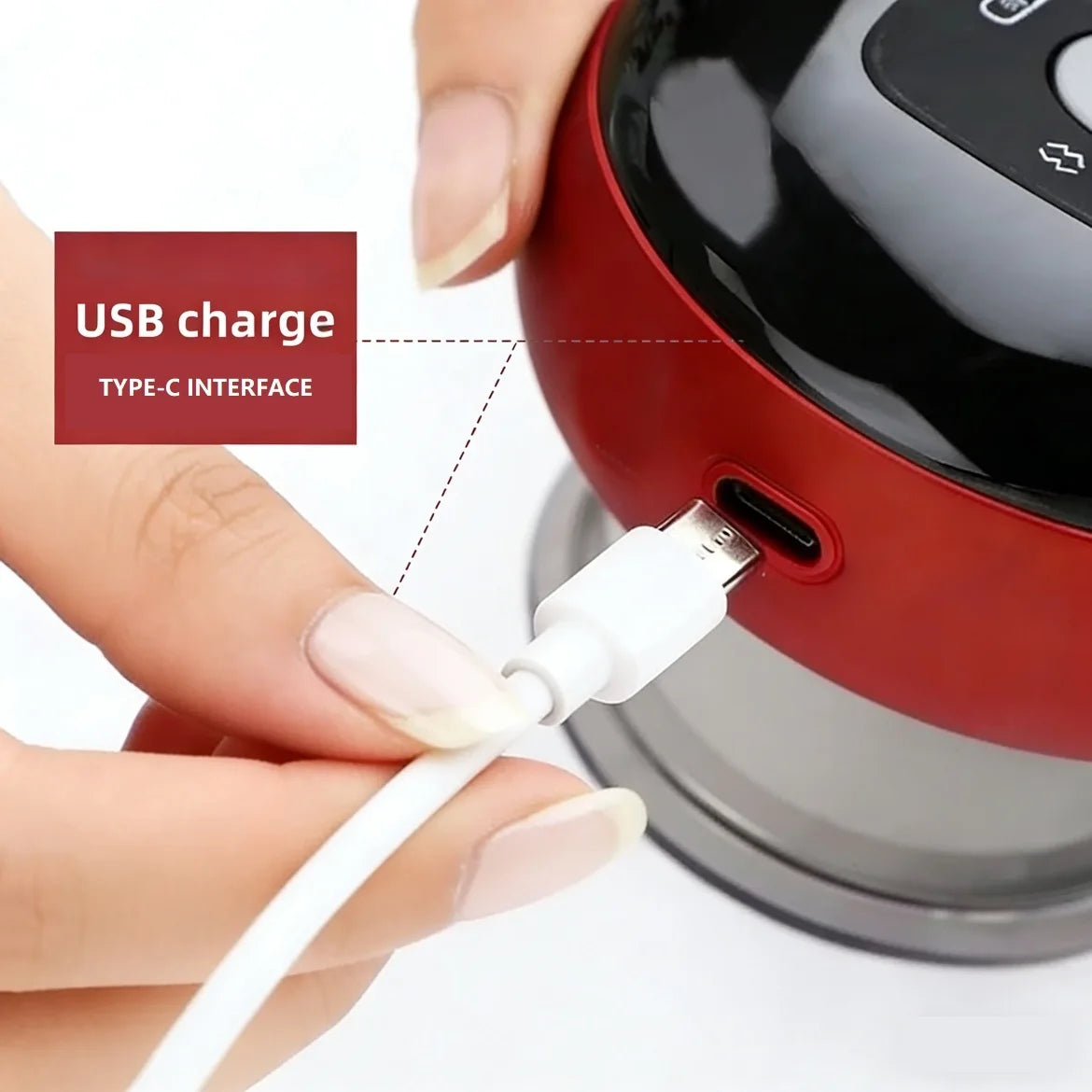 Rechargeable Electric Vacuum Cupping Set Wireless 6/12 Level Skin Scraping Massage Guasha Tool for Household Use Beauty World Shop