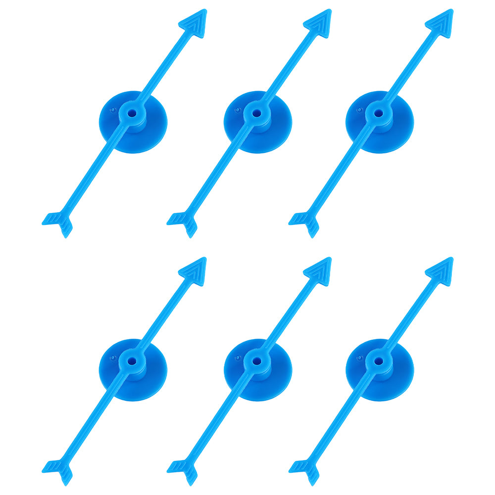 6pcs Plastic Arrow Pointer for Party DIY Board Game School Classroom Home Using Board Spinner Beauty World Shop