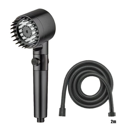 Shower head Shower Filter with Four Modes Bathroom Accessories Head Massage Shower Accessories Shower Knobs Home Furnishings Beauty World Shop