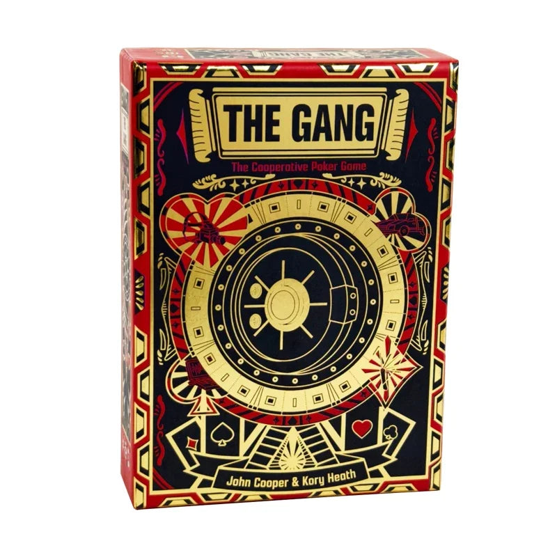 The Gang Card Game Fun Family Game Night for Kids Adults 3–6 Players Cooperative Poker Strategy Tabletop Board Game Beauty World Shop
