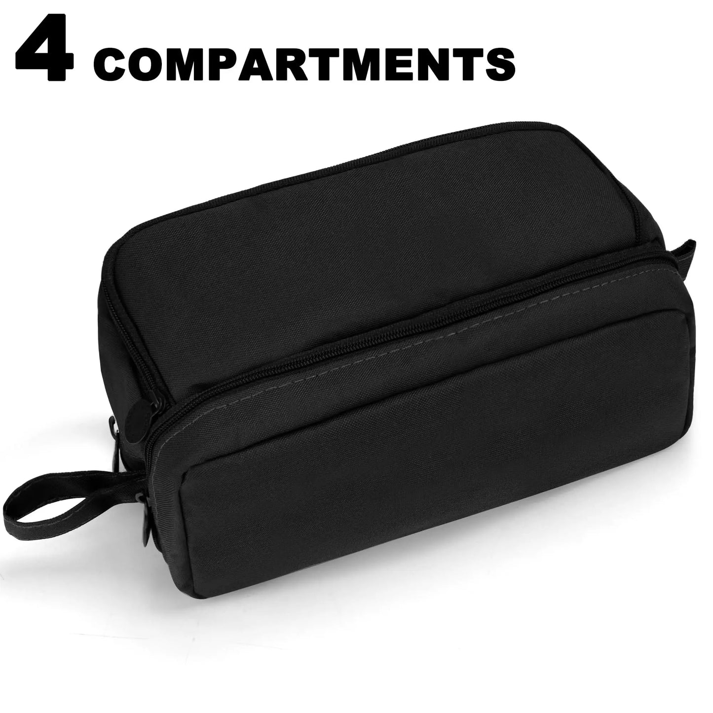 Large-Capacity Portable Pencil Case Minimalist Multi-Compartment Pencil Case Stationery Organizer Desktop Storage Pouch Beauty World Shop