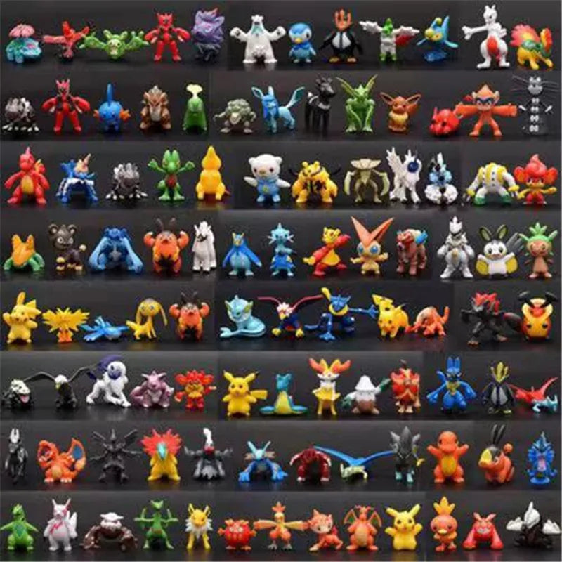 1-144 PCS Gift Box Christmas Gift Action Figure Toys Genuine  Anime Figure Toys For Children Beauty World Shop