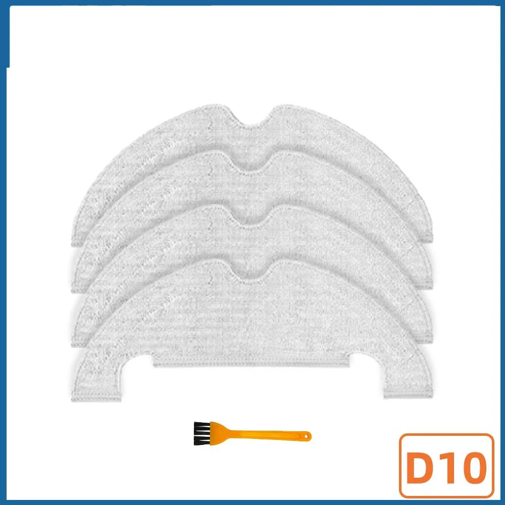 Accessories Dreame Bot D10 Plus RLS3D Robot Vacuum Cleaner Hepa Filter Mop Main Side Brush Dust Bag Replacement Parts