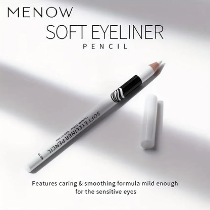 Wooden Rod White Inner Eyeliner Pen Eyelid Under Crease Pen Matte White Pen Beauty Eyeliner Easy Coloring Beauty Trend Shop