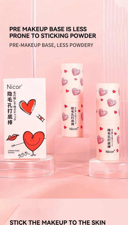 Pre-makeup isolation base stick, less prone to powder sticking, natural makeup effect, matte coverage, and long-lasting makeup Beauty Trend Shop