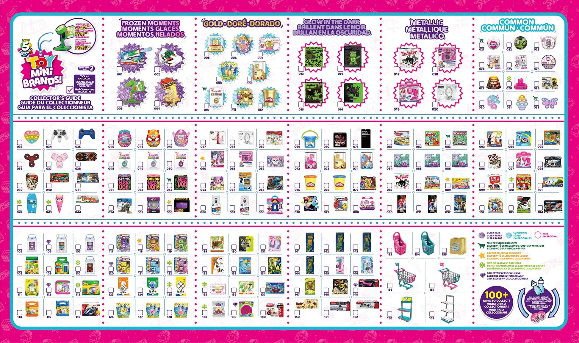 Zuru 5 Surprise Mini Brands Capsule Toys Mystery Blind Box Fashion Surprise Ball Real Miniature Doll Collectible Toys Gifts Beauty World Shop