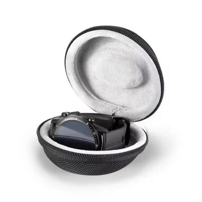 Portable EVA Single Watch Travel Case Watch Storage Organizer Box Watch Holder Waterproof for Smartwatches Zippered Container Beauty World Shop