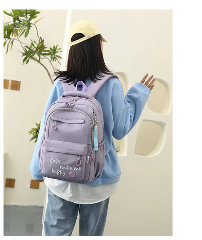 Teenage Girls School Bag Children Backpack Class Child Kids Back Pack Kawaii Bagpack Cute Women Rucksack Female Bolsas Portfolio Beauty World Shop