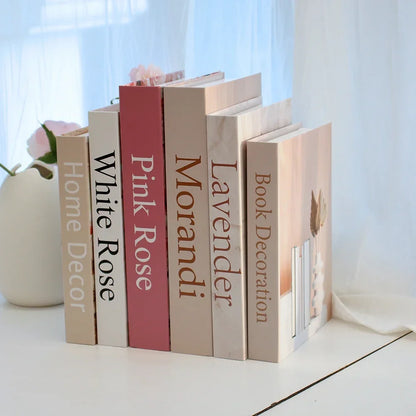 3Pcs Foldable Fashion Fake Books Living Room Decoration Designer Books Coffee Table Ornaments Club Hotel Room Villa Prop Books Beauty World Shop