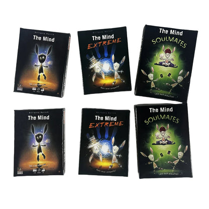 The Mind Card Game and The Mind Extreme Expansion Set Wolfgang Warsch Fun Cooperative Game for 2-4 Players Strategteractive Game Beauty World Shop