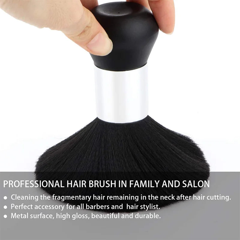 Haircut Brush Neck Duster Beard Shaving Soft Suitable for Haircut Neck Face Cleansing Sweep Hair Brush Salon Barber Tools Beauty World Shop