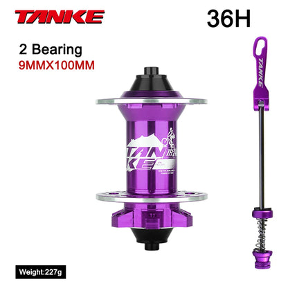 TANKE 120 Click Hub Bearing MTB Hub Front Rear 32 36 Holes Disc Brake Bicycle Hubs 7 8 9 10 11 12 Speed Quick Release 6 Pawl Hub Beauty World Shop