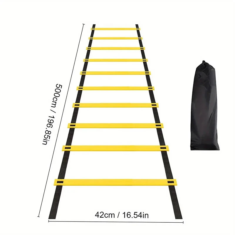 Agility Ladders Nylon Straps For Speed Training And Sports Flexibility Agility Football Training Energy Ladder Equipment Beauty World Shop