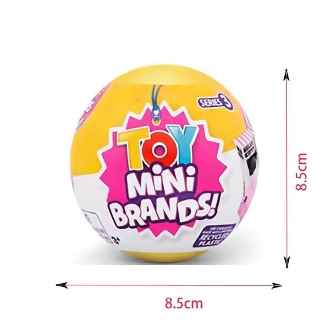 5 Surprise Mini Brands Capsule Toys Mystery Blind Box Fashion Surprise Ball Real Miniature Doll Collectible Toys Gifts Beauty World Shop