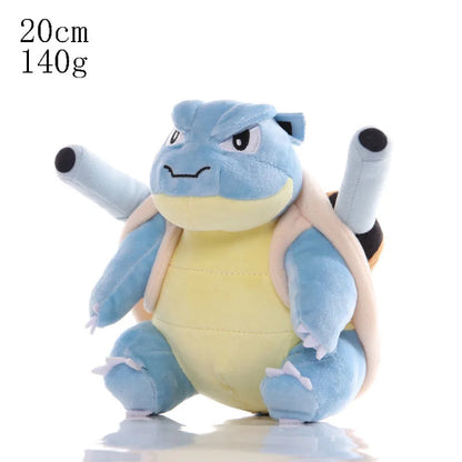 20cm Pokemon Stuffed Plush Toys Kawaii Pikachu Raichu Jenny Turtle Anime Doll Kids Birthday Christmas Gift Beauty Fashion
