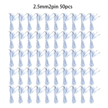 2/4 Pins Head 2.5/3.5mm Plug Type Electrode Cable Line Wire For Tens Acupuncture Electrical Nerve Muscle Stimulator Beauty World Shop