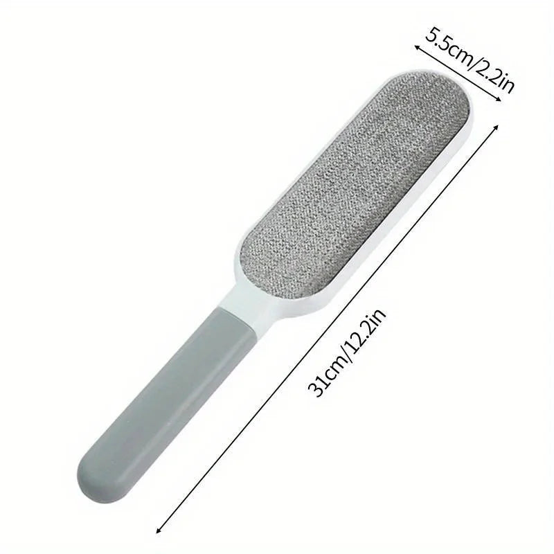 Double-Sided Pet Hair Remover, Manual Electrostatic Sticky Lint Brush, for Cat, Clothing, Sofa, Furniture,  Carpet Cleaning Beauty World Shop