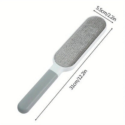 Double-Sided Pet Hair Remover, Manual Electrostatic Sticky Lint Brush, for Cat, Clothing, Sofa, Furniture,  Carpet Cleaning Beauty World Shop