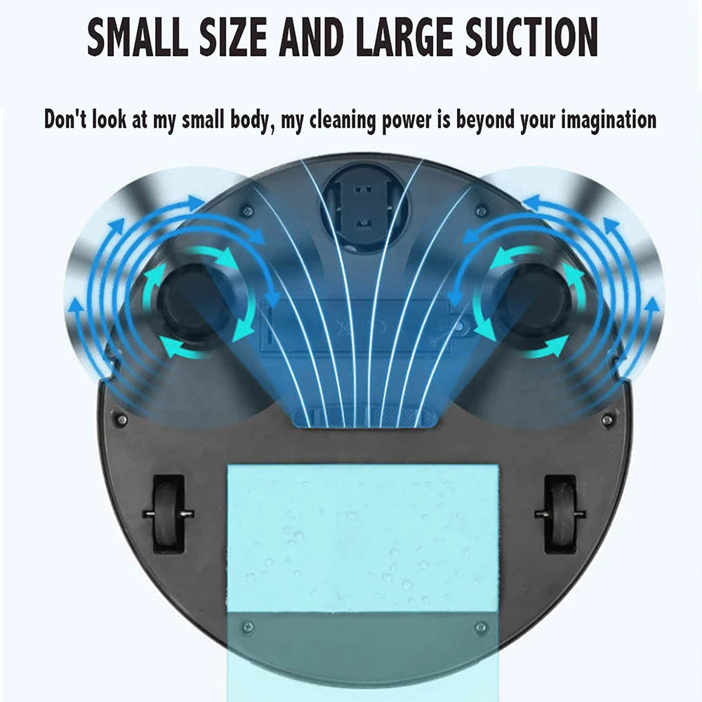 New Mini Sweeper Sweeping 3 In 1 Smart Sweeping Robot and Vacuuming Wireless Vacuum Cleaner Sweeping Robots For Home Use Beauty World Shop