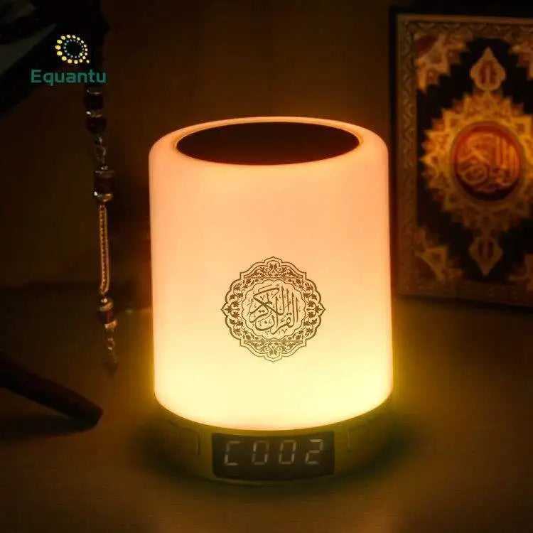 Holy Mini Bright Muslim Night Light Quran Lamp Box Koran Gift Azan Wireless Bluetooth Speaker Sound Portable Blutooth Music Home