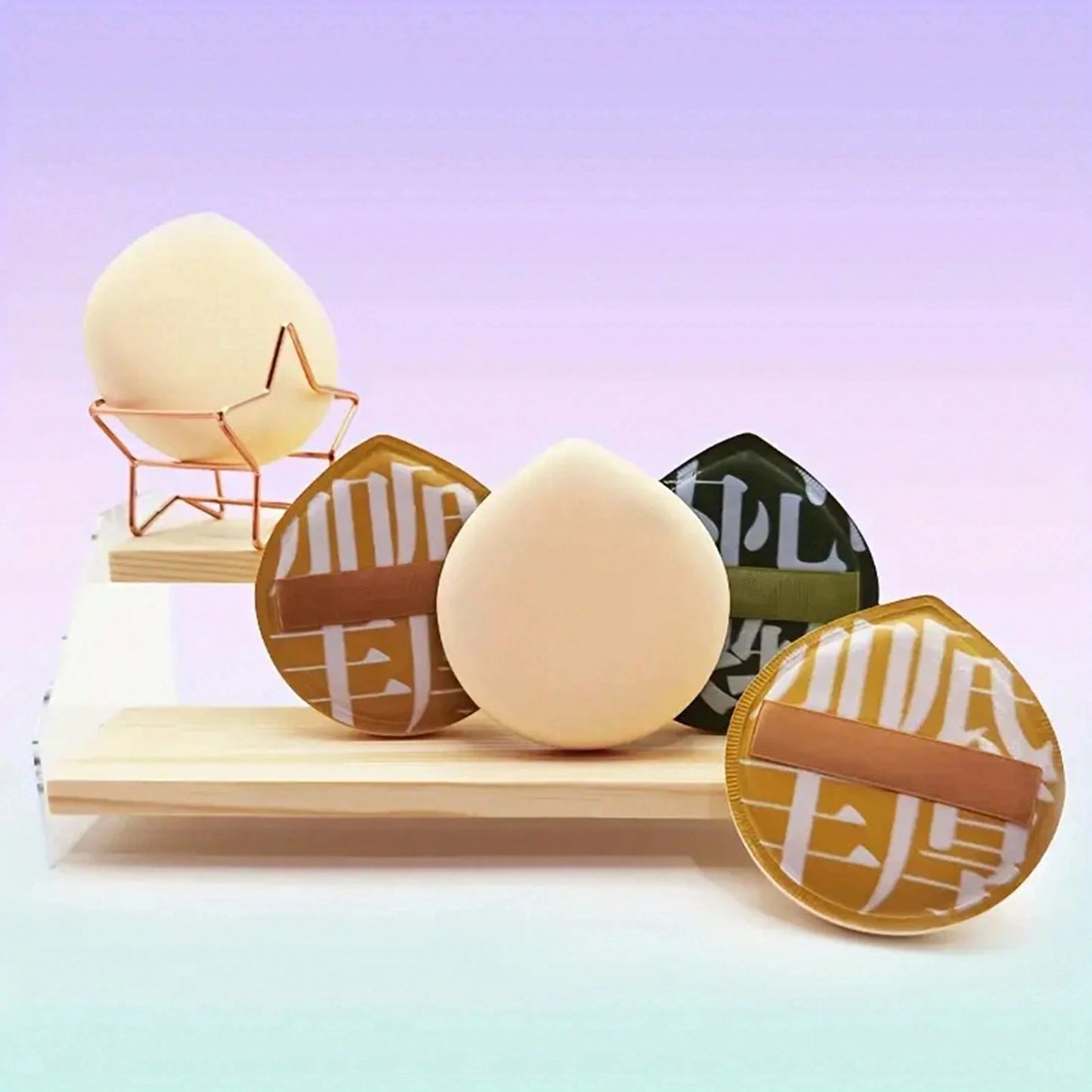 10/20Pcs Large Makeup Sponge, Super Soft Drop Shape Makeup Powder Puffs, Wet Dry Makeup Sponge -Quickly Apply Makeup Beauty World Shop