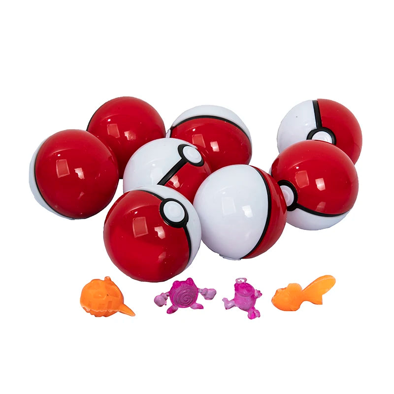 New Style 50Pcs Elf Ball 5CM 100Pcs 3CM Pokemon Anime Action Figure Pet Pikachu Pocket Monster Pokeball Toys For Kids Xmas Gifts Beauty World Shop
