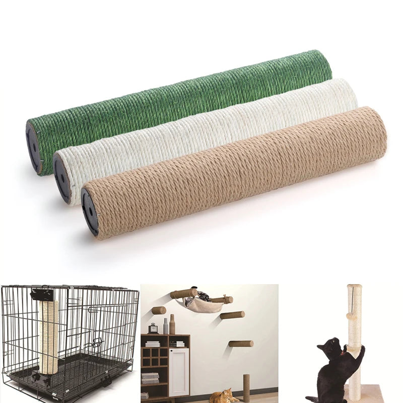 Cat scratching posts Replacement Extension Post Supplies Replaceable Scratch Post Refill pole for Small Animals Indoor playing Beauty World Shop