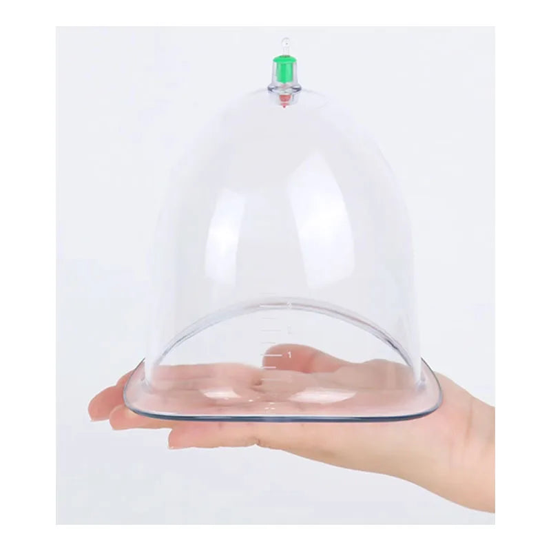Big Size Vacuum Cupping Breast & Buttocks Enlargement Massager Suction Pump Machine Butt Lifting Device Back Massage Cans Beauty World Shop