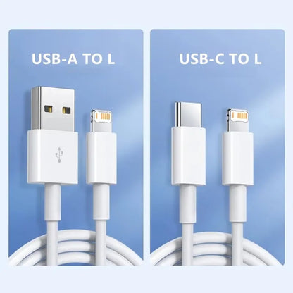 35W PD Original Fast Charging USB Cable for iPhone 14 8 7 Plus 13 12 11 Pro XS Max XR X USB C Rapid Charger Cable 1m 1.5m 2m 3m Beauty World Shop