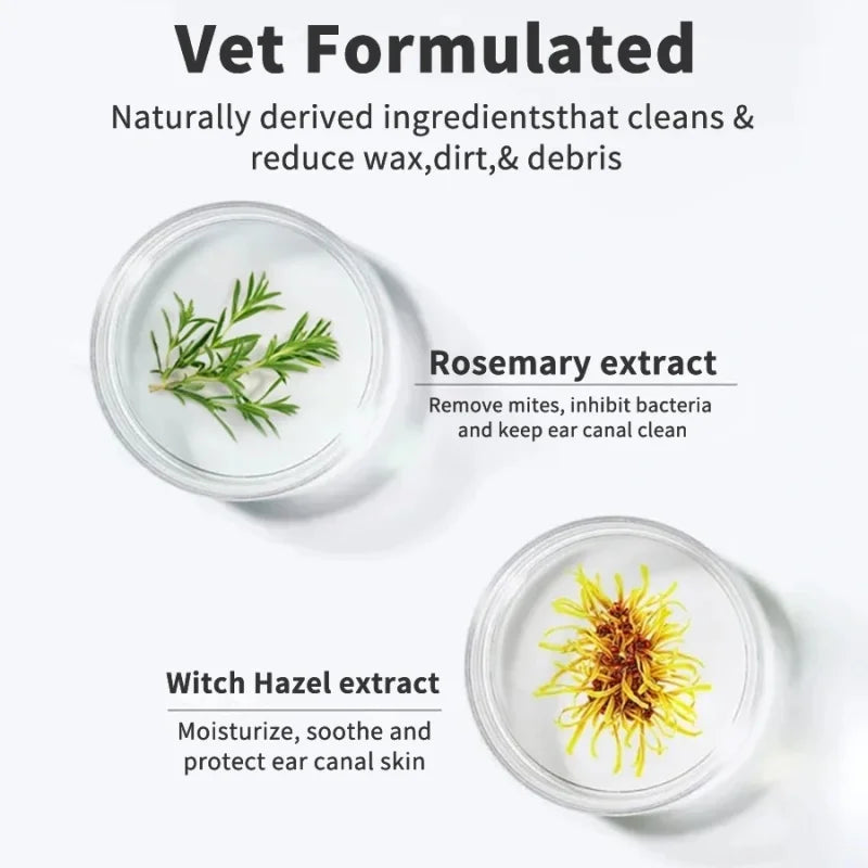 Pet Ear Cleaning Wipes Disposable Ear Care Finger Cover Convenient And Dirty Hand Ear Mite Ear Mite And Dogs Cleaning Wipes Beauty World Shop