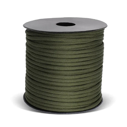 50m 650 Military Paracord 9 Strand 4mm Tactical Parachute Cord Camping Accessories DIY Weaving Rope Outdoor Survival Equipment Beauty World Shop