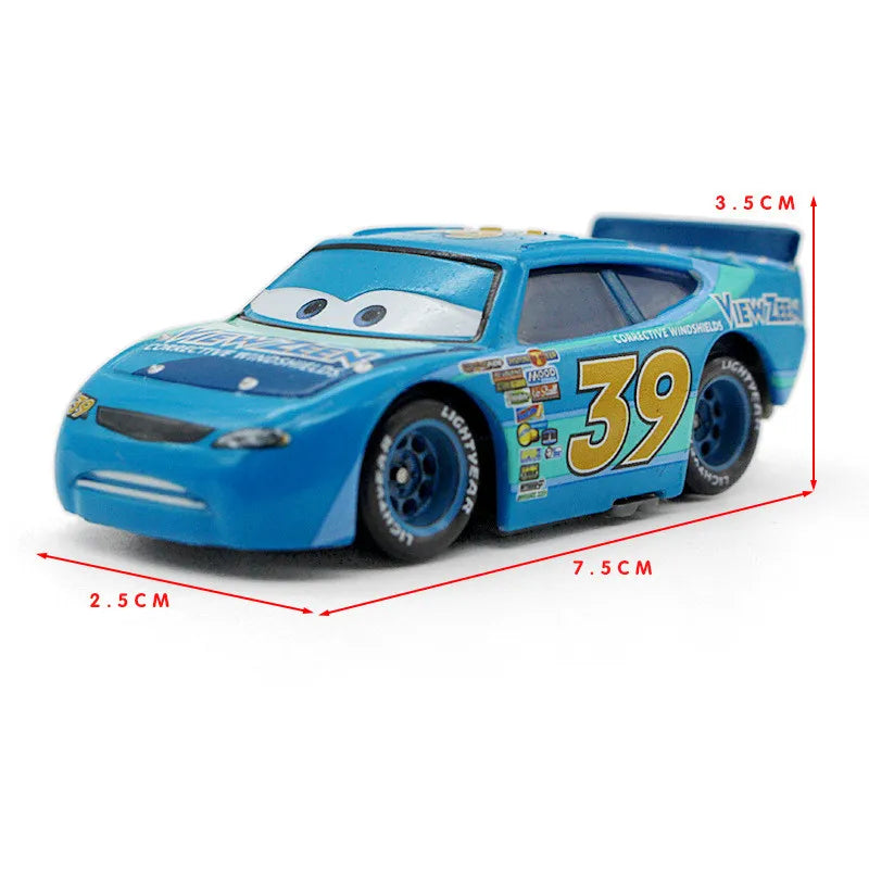 Disney Pixar Cars McQueen  Anime Figure Diecast Metal Alloy Collect  Toy Cars Model Boy Kid Girl Birthday Gift Beauty World Shop