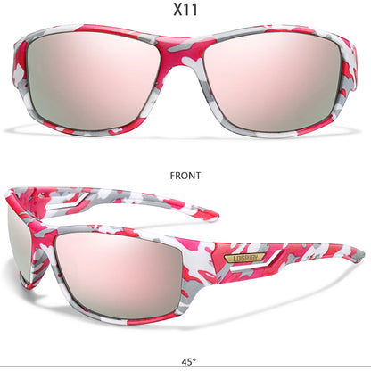 LOISRUBY Polarized Fishing Sunglasses Men Camouflage Driving Outdoor Sports Cycling Running Goggles UV400 Tackle Eyewear Beauty World Shop