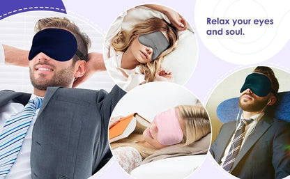 USB Heated Eye Mask Reusable USB Silk Steaming Eye Mask Eye Massager For Sleeping Eye Puffiness Anti Dark Circle Patch Eye Care Beauty World Shop