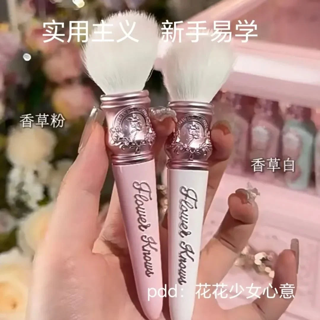 Flower Knows Midsummer Fairytales Makeup Brushes for Eye and Face,Blending Vegan Brush for Foundation Eyeshadow Beauty World Shop