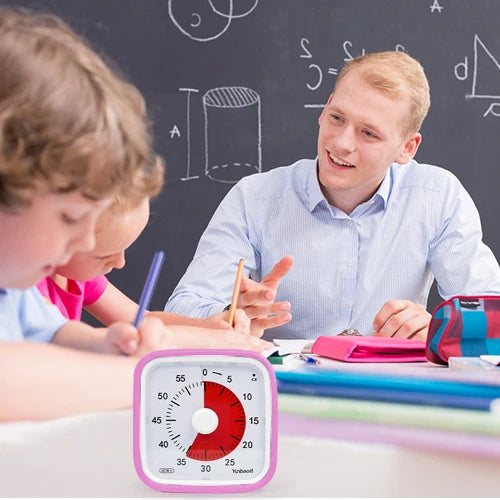 Yunbaoit VT01 Upgraded 60 Minute Visual Timer with Protective Case Silent Countdown Timer for Kids Beauty World Shop