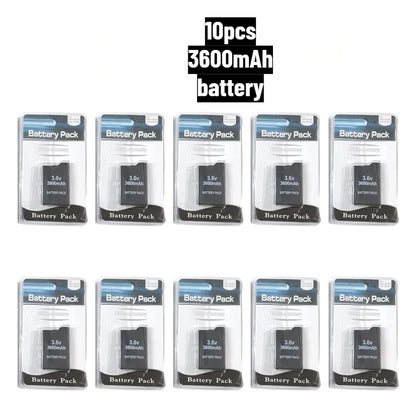 3600mAh for SONY PSP2000 Handheld Game Console Backup Battery Pack 2400mAh for SONY PS Lite PSP-2000 PSP-3000 PSP-3004 Batteries
