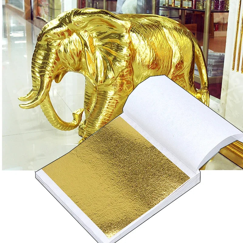 Gold and Silver Artificial Paper Cake Dessert Decoration Crafts 100 Pieces Beauty World Shop