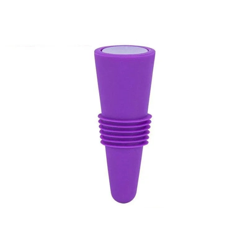 1PC Silicone Wine and Beverage Bottle Cap Set Leak Proof Champagne Bottles Sealer Stoppers Wine Cork Saver Stopper Reusable Beauty World Shop