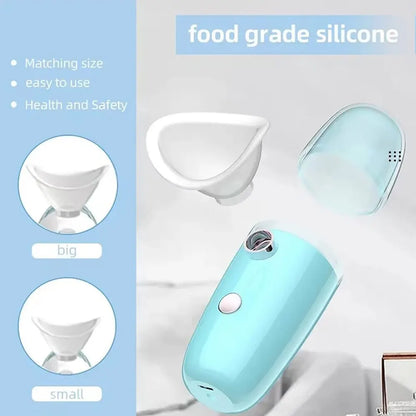 Eye Moistener Nano Spray Glasses Dry And Astringent To Relieve Fatigue Portable Usb Charging Eyewash Dry Eye Atomization Beauty World Shop